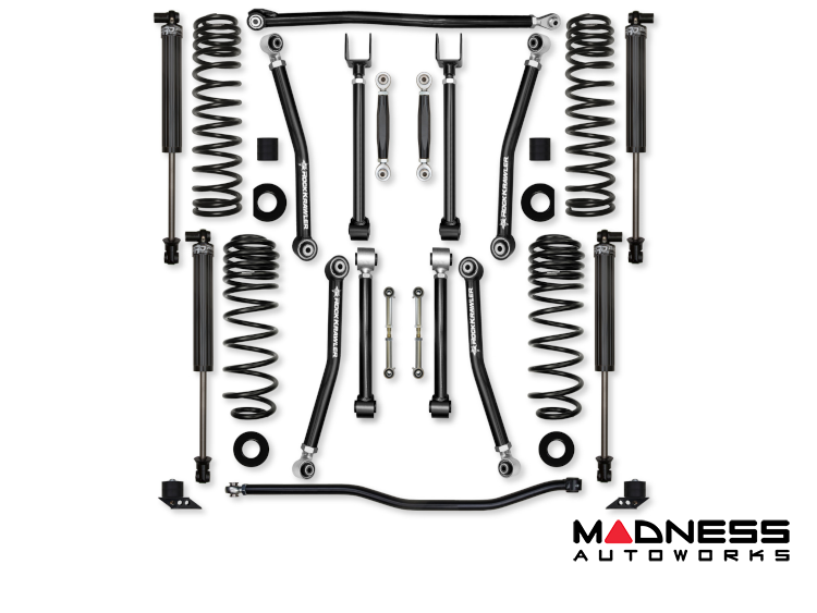 Jeep Wrangler JL Lift Kit - Rock Krawler - Adventure X (No Limits) - Stage 1 - 2021+